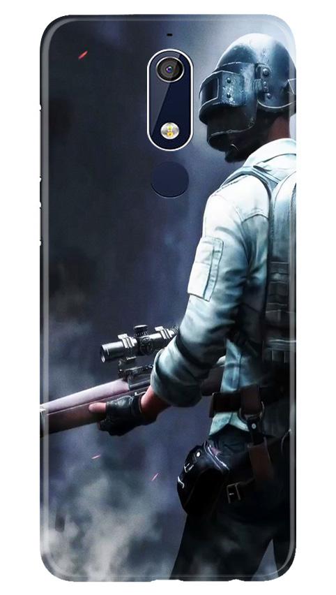 Pubg Mobile Back Case for Nokia 5.1 (Design - 179) Pubg Case for Nokia 5.1 (Design - 179)
