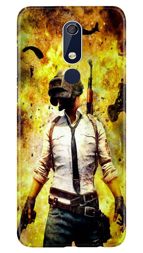 Pubg Mobile Back Case for Nokia 5.1 (Design - 180) Pubg Case for Nokia 5.1 (Design - 180)