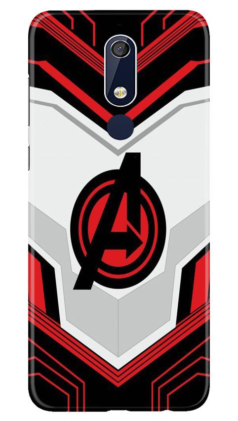 Avengers2 Mobile Back Case for Nokia 5.1 (Design - 255) Avengers2 Case for Nokia 5.1 (Design No. 255)