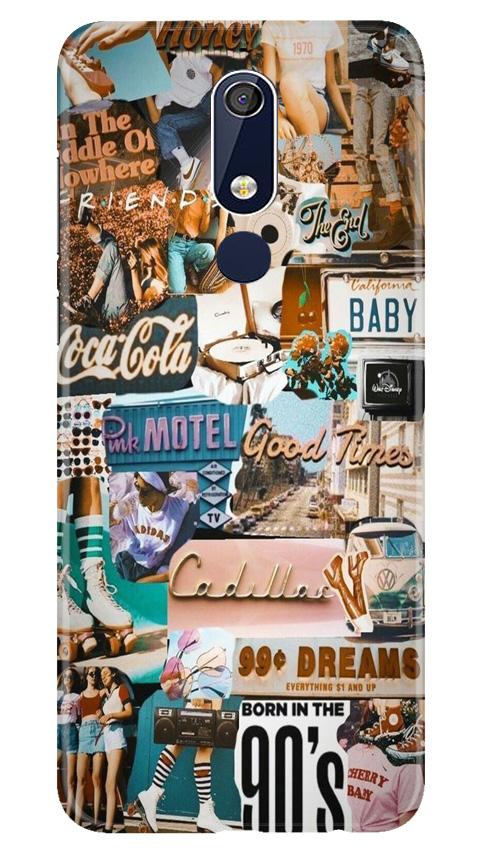 Vintage Design Mobile Back Case for Nokia 5.1 (Design - 284) Vintage Design Case for Nokia 5.1 (Design No. 284)