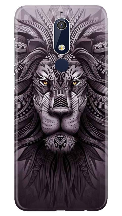 Lion Mobile Back Case for Nokia 5.1 (Design - 315) Lion Mobile Back Case for Nokia 5.1 (Design - 315)
