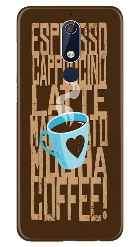 Love Coffee Mobile Back Case for Nokia 5.1 (Design - 351) Love Coffee Mobile Back Case for Nokia 5.1 (Design - 351)
