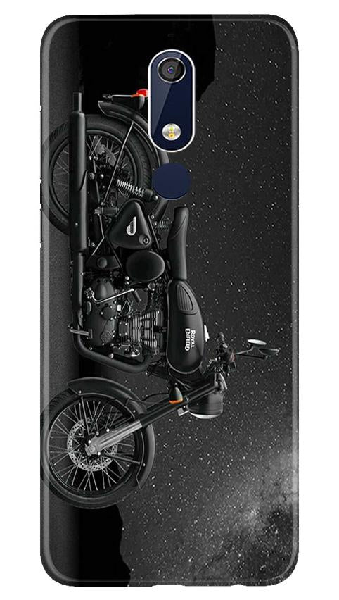 Royal Enfield Mobile Back Case for Nokia 5.1 (Design - 381) Royal Enfield Mobile Back Case for Nokia 5.1 (Design - 381)