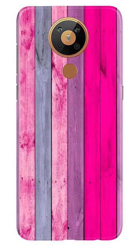 Wooden look Mobile Back Case for Nokia 5.3 (Design - 24) Wooden look Case for Nokia 5.3