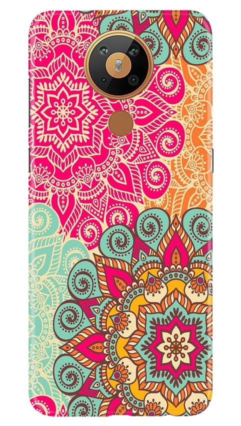 Rangoli art2 Mobile Back Case for Nokia 5.3 (Design - 29) Rangoli art2 Case for Nokia 5.3