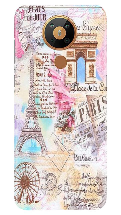 Paris Eiftel Tower Mobile Back Case for Nokia 5.3 (Design - 54) Paris Eiftel Tower Case for Nokia 5.3