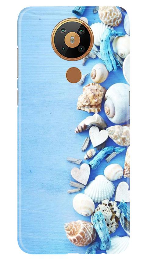 Sea Shells2 Mobile Back Case for Nokia 5.3 (Design - 64) Sea Shells2 Case for Nokia 5.3