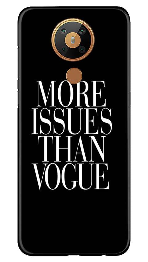 More Issues than Vague Mobile Back Case for Nokia 5.3 (Design - 74) More Issues than Vague Case for Nokia 5.3