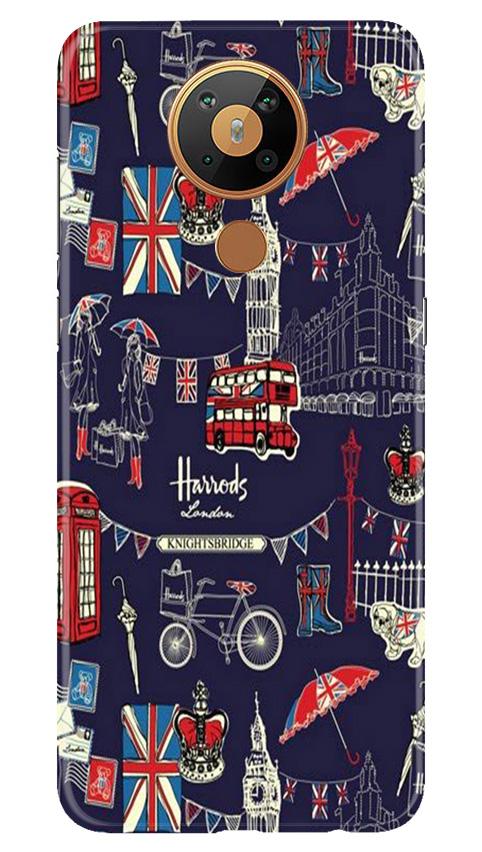 Love London Mobile Back Case for Nokia 5.3 (Design - 75) Love London Case for Nokia 5.3
