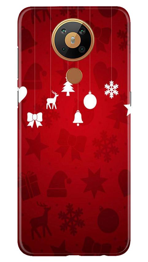 Christmas Mobile Back Case for Nokia 5.3 (Design - 78) Christmas Case for Nokia 5.3