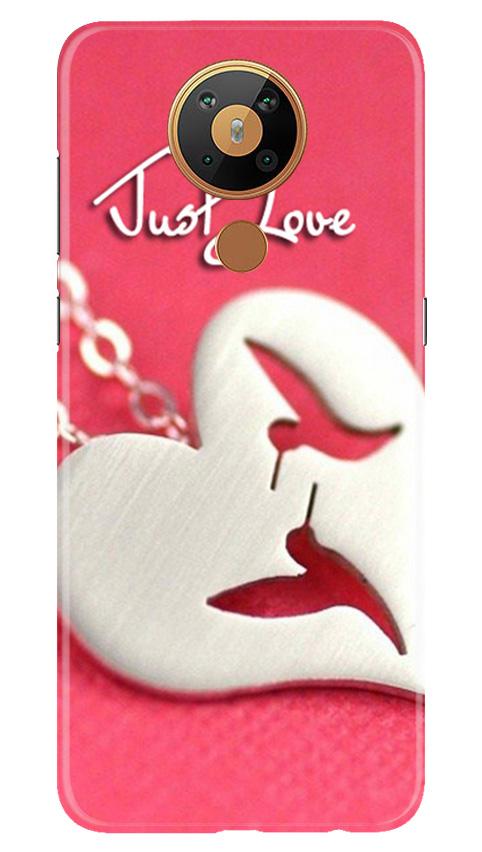 Just love Mobile Back Case for Nokia 5.3 (Design - 88) Just love Case for Nokia 5.3