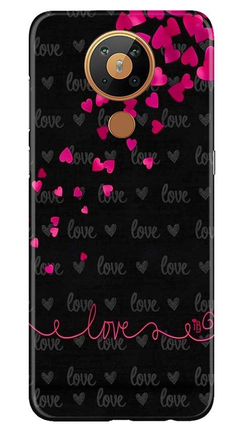 Love in Air Mobile Back Case for Nokia 5.3 (Design - 89) Love in Air Case for Nokia 5.3