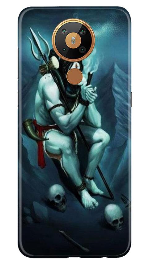 Lord Shiva Mahakal2 Mobile Back Case for Nokia 5.3 (Design - 98) Lord Shiva Mahakal2 Case for Nokia 5.3