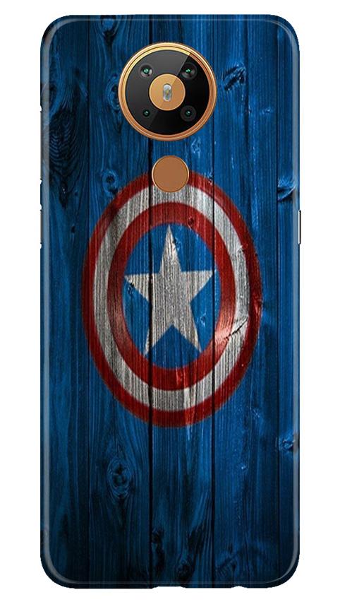 Captain America Superhero Mobile Back Case for Nokia 5.3 (Design - 118) Captain America Superhero Case for Nokia 5.3 (Design - 118)