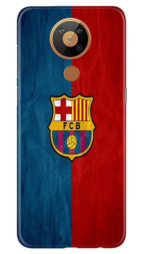 FCB Football Mobile Back Case for Nokia 5.3 (Design - 123) FCB Football Case for Nokia 5.3 (Design - 123)