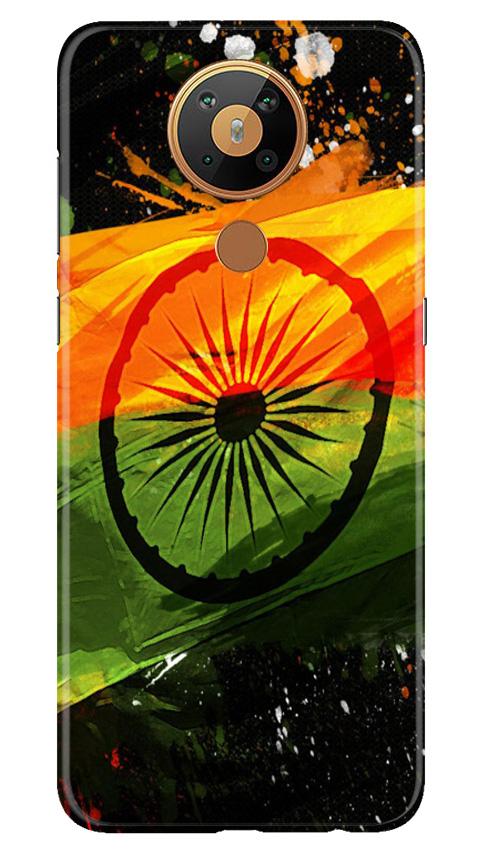 Indian Flag Mobile Back Case for Nokia 5.3 (Design - 137) Indian Flag Case for Nokia 5.3 (Design - 137)