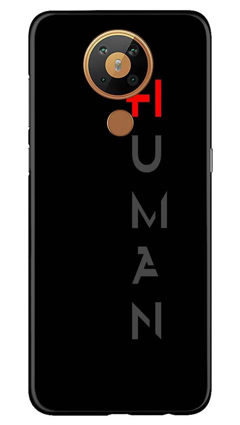Human Mobile Back Case for Nokia 5.3 (Design - 141) Human Case for Nokia 5.3 (Design - 141)