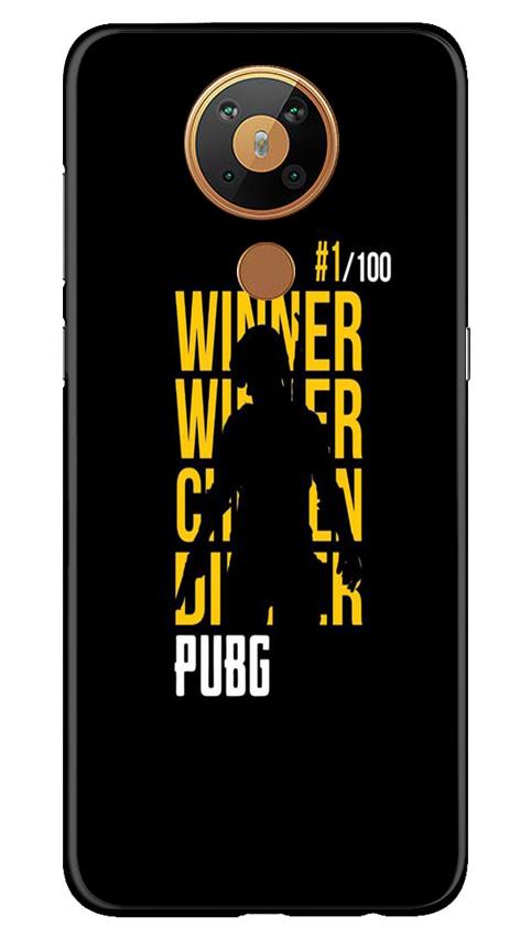 Pubg Winner Winner Mobile Back Case for Nokia 5.3 (Design - 177) Pubg Winner Winner Case for Nokia 5.3 (Design - 177)