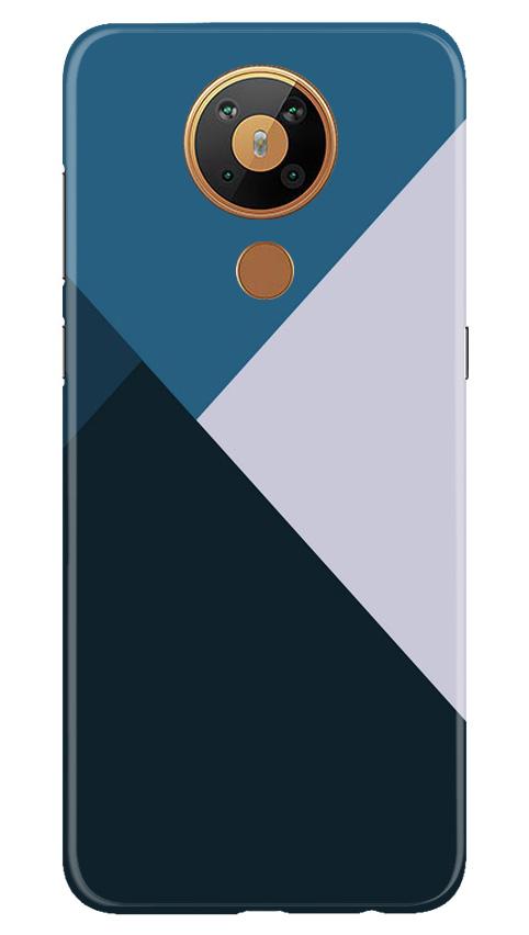 Blue Shades Mobile Back Case for Nokia 5.3 (Design - 188) Blue Shades Case for Nokia 5.3 (Design - 188)