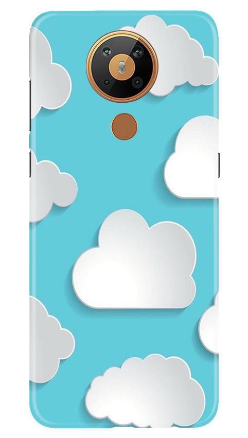 Clouds Mobile Back Case for Nokia 5.3 (Design - 210) Clouds Case for Nokia 5.3 (Design No. 210)