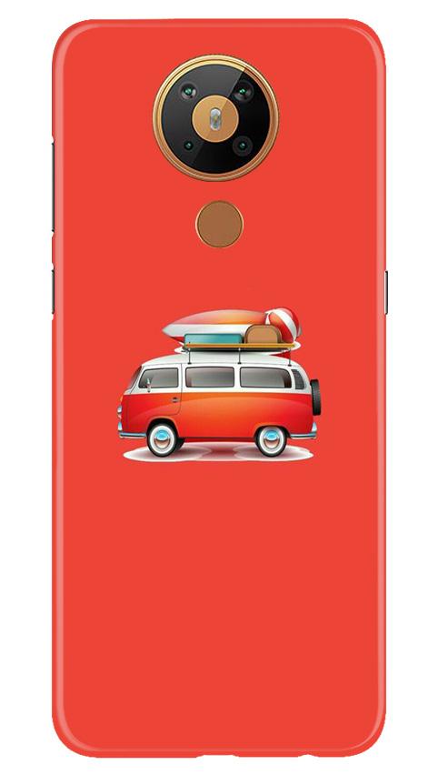 Travel Bus Mobile Back Case for Nokia 5.3 (Design - 258) Travel Bus Case for Nokia 5.3 (Design No. 258)