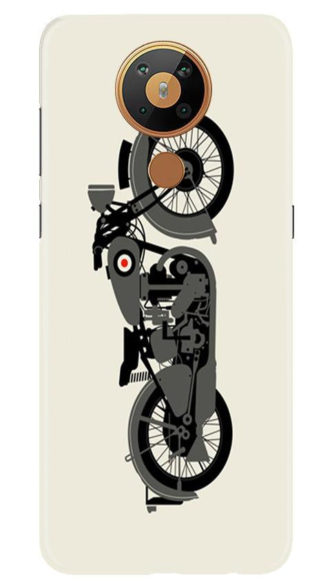 MotorCycle Mobile Back Case for Nokia 5.3 (Design - 259) MotorCycle Case for Nokia 5.3 (Design No. 259)