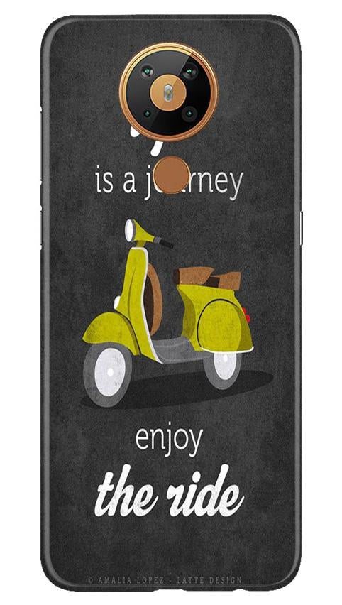 Life is a Journey Mobile Back Case for Nokia 5.3 (Design - 261) Life is a Journey Case for Nokia 5.3 (Design No. 261)