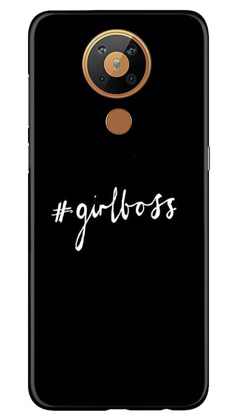 #GirlBoss Mobile Back Case for Nokia 5.3 (Design - 266) #GirlBoss Case for Nokia 5.3 (Design No. 266)