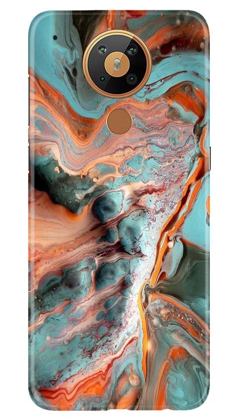Marble Texture Mobile Back Case for Nokia 5.3 (Design - 309) Marble Texture Mobile Back Case for Nokia 5.3 (Design - 309)