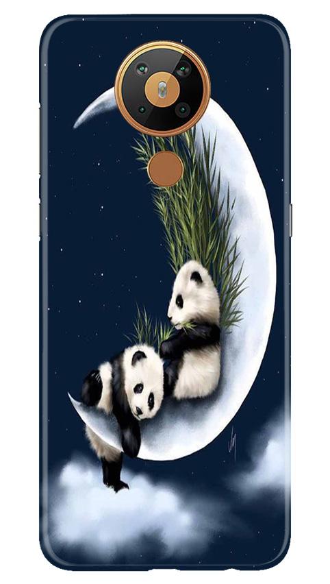 Panda Moon Mobile Back Case for Nokia 5.3 (Design - 318) Panda Moon Mobile Back Case for Nokia 5.3 (Design - 318)