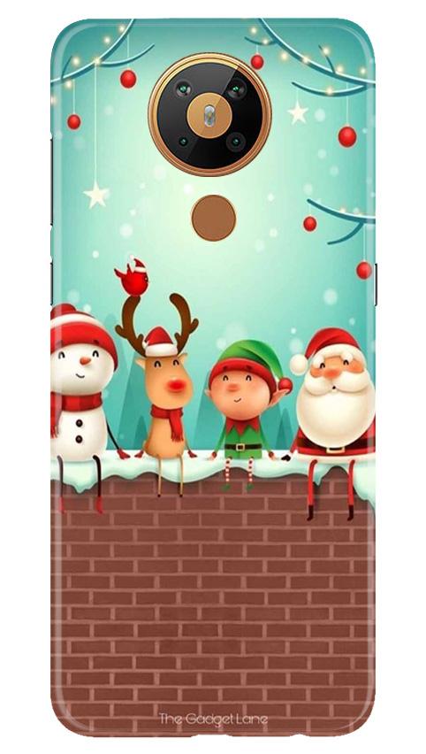 Santa Claus Mobile Back Case for Nokia 5.3 (Design - 334) Santa Claus Mobile Back Case for Nokia 5.3 (Design - 334)