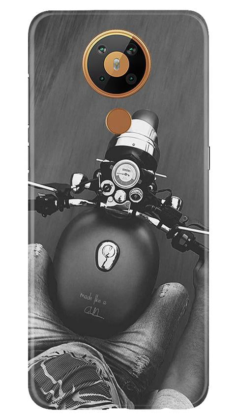 Royal Enfield Mobile Back Case for Nokia 5.3 (Design - 382) Royal Enfield Mobile Back Case for Nokia 5.3 (Design - 382)