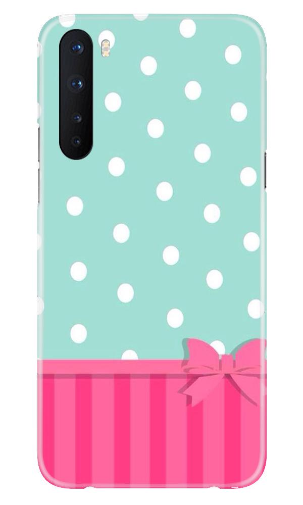 Gift Wrap Mobile Back Case for OnePlus Nord (Design - 30) Gift Wrap Case for OnePlus Nord