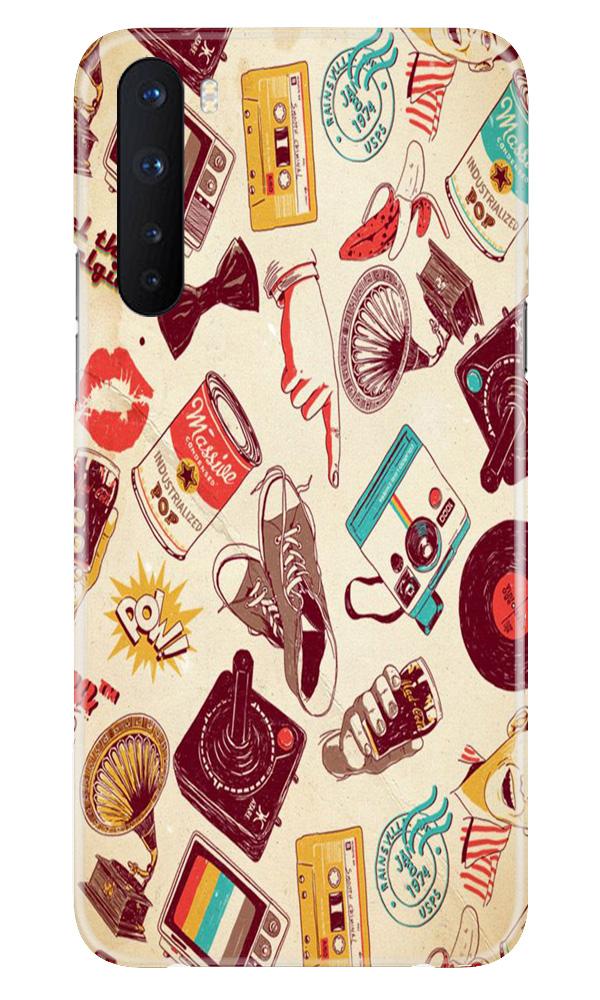 Vintage Mobile Back Case for OnePlus Nord (Design - 35) Vintage Case for OnePlus Nord