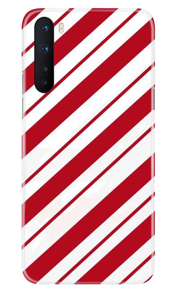 Red White Mobile Back Case for OnePlus Nord (Design - 44) Red White Case for OnePlus Nord