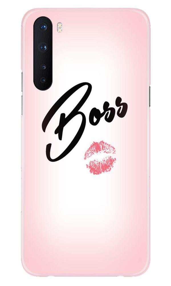 Boss Mobile Back Case for OnePlus Nord (Design - 59) Boss Case for OnePlus Nord