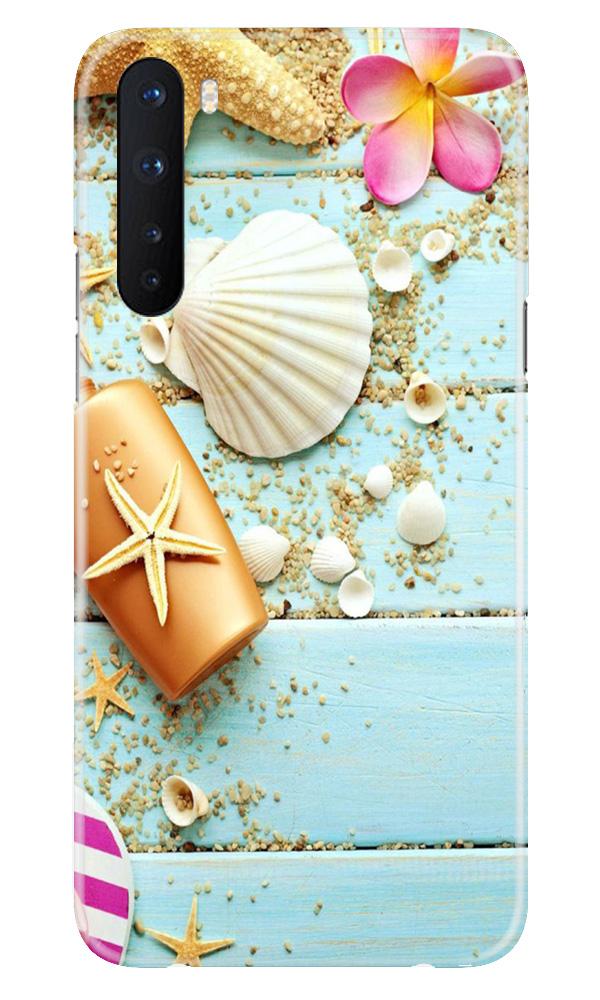 Sea Shells Mobile Back Case for OnePlus Nord (Design - 63) Sea Shells Case for OnePlus Nord
