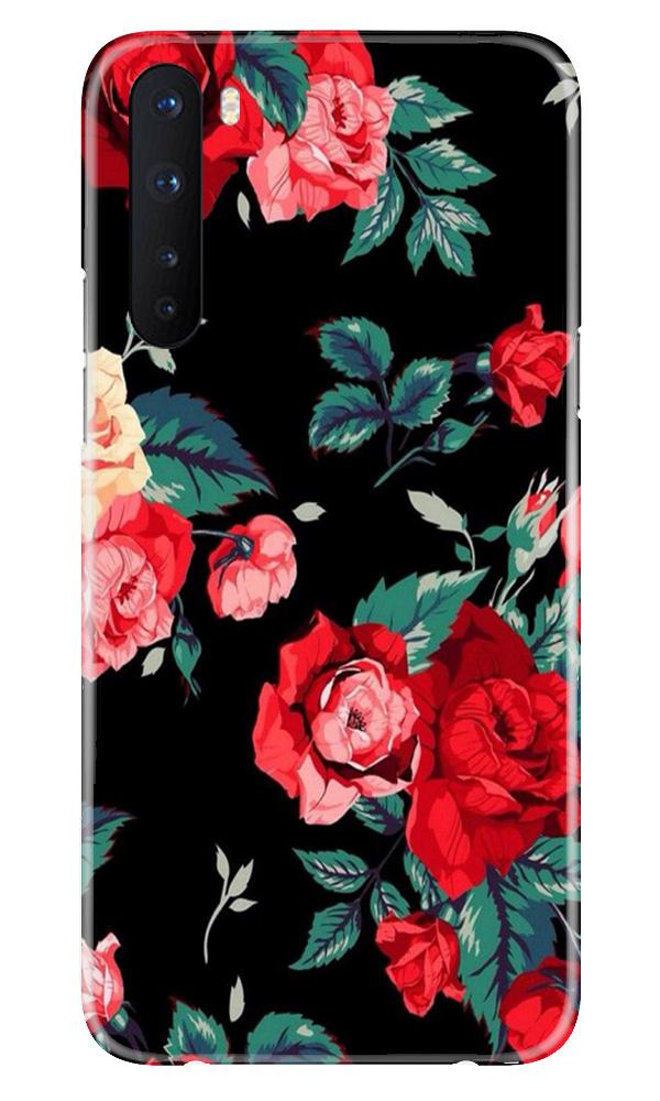 Red Rose2 Mobile Back Case for OnePlus Nord (Design - 81) Red Rose2 Case for OnePlus Nord