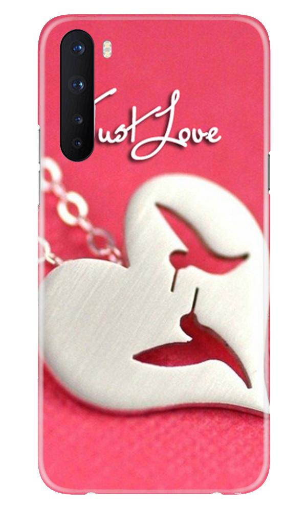 Just love Mobile Back Case for OnePlus Nord (Design - 88) Just love Case for OnePlus Nord