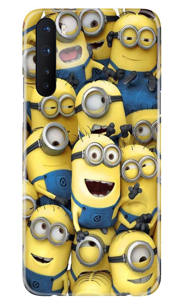 Minions Mobile Back Case for OnePlus Nord (Design - 127) Minions Case for OnePlus Nord (Design - 127)
