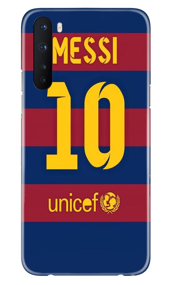 Messi Mobile Back Case for OnePlus Nord (Design - 172) Messi Case for OnePlus Nord (Design - 172)