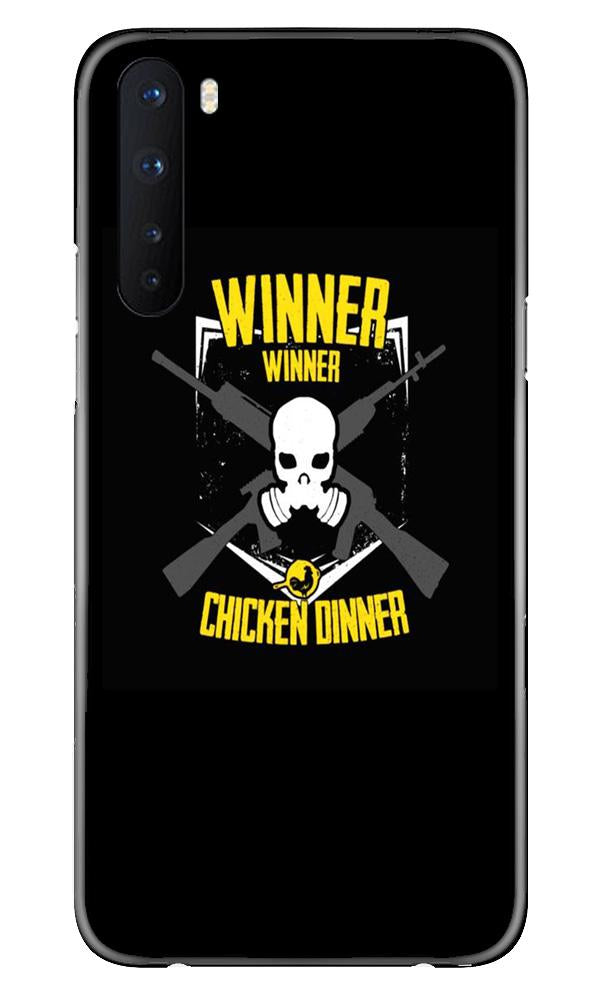 Winner Winner Chicken Dinner Mobile Back Case for OnePlus Nord (Design - 178) Winner Winner Chicken Dinner Case for OnePlus Nord (Design - 178)