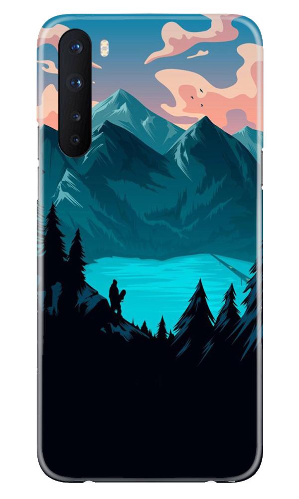 Mountains Mobile Back Case for OnePlus Nord (Design - 186) Mountains Case for OnePlus Nord (Design - 186)