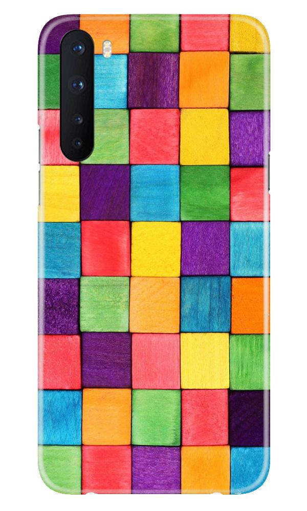 Colorful Square Mobile Back Case for OnePlus Nord (Design - 218) Colorful Square Case for OnePlus Nord (Design No. 218)