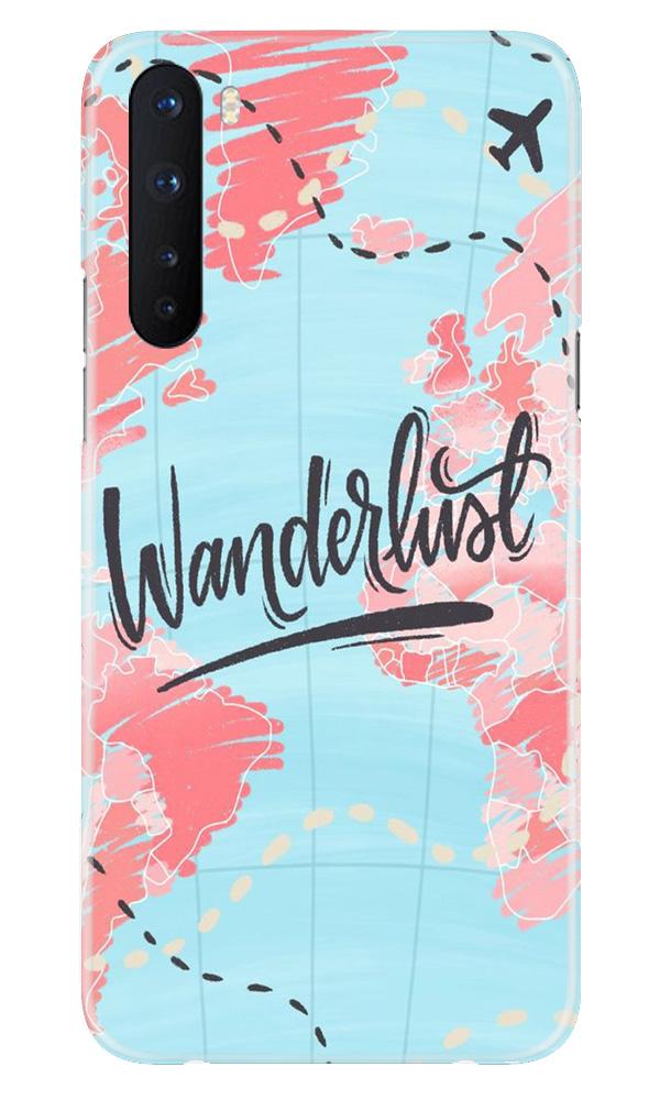 Wonderlust Travel Mobile Back Case for OnePlus Nord (Design - 223) Wonderlust Travel Case for OnePlus Nord (Design No. 223)