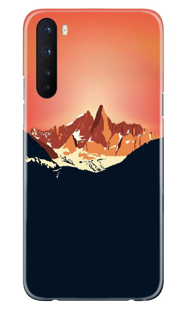 Mountains Mobile Back Case for OnePlus Nord (Design - 227) Mountains Case for OnePlus Nord (Design No. 227)