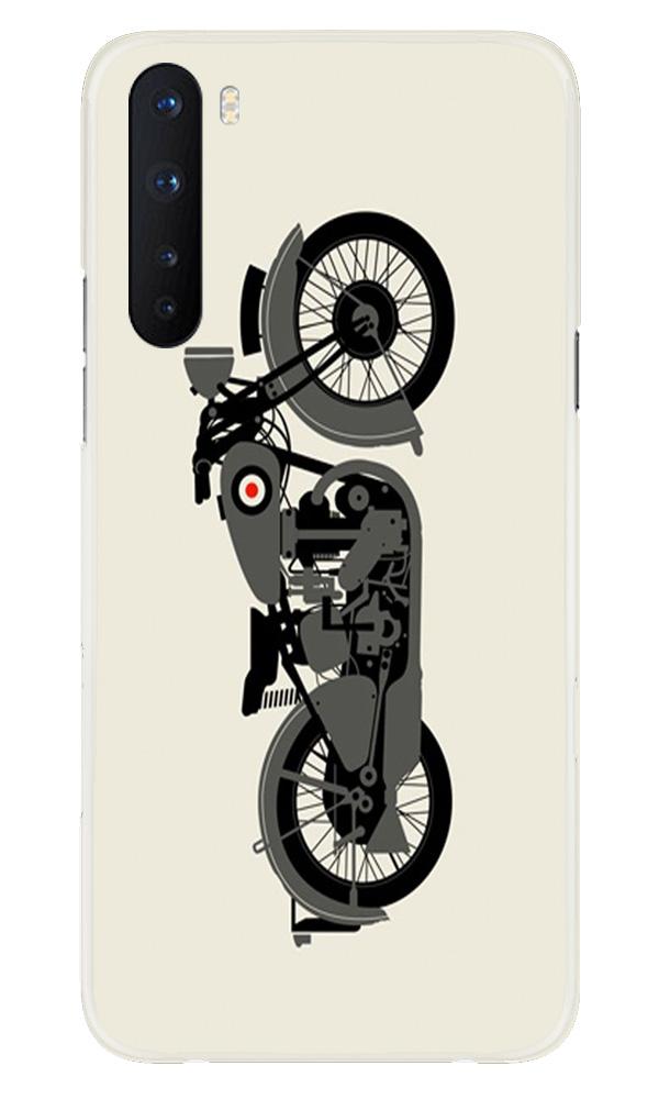 MotorCycle Mobile Back Case for OnePlus Nord (Design - 259) MotorCycle Case for OnePlus Nord (Design No. 259)