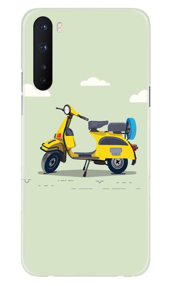 Vintage Scooter Mobile Back Case for OnePlus Nord (Design - 260) Vintage Scooter Case for OnePlus Nord (Design No. 260)
