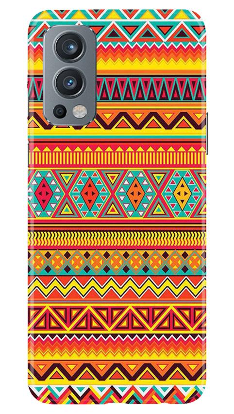 Zigzag line pattern Mobile Back Case for OnePlus Nord 2 5G (Design - 4) Zigzag line pattern Case for OnePlus Nord 2 5G