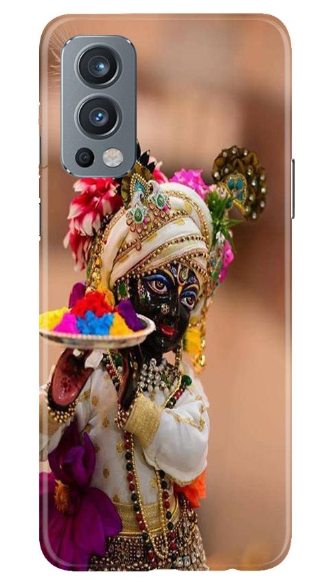 Lord Krishna2 Mobile Back Case for OnePlus Nord 2 5G (Design - 17) Lord Krishna2 Case for OnePlus Nord 2 5G